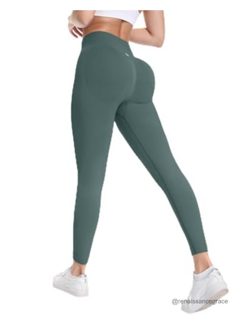 Women's High Waisted Compression Leggings Scrunch Butt Lifting Seamless Yoga